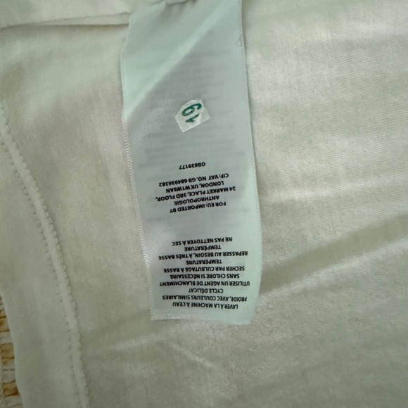 Anthropologie Akemi + Kin Smocked Yellow Sleeveless Dress with Ruffles - Picture 12 of 12